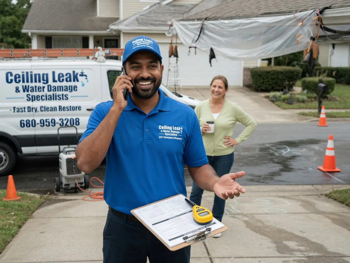 Ceiling Leak Cleanup Efland, NC FAQs