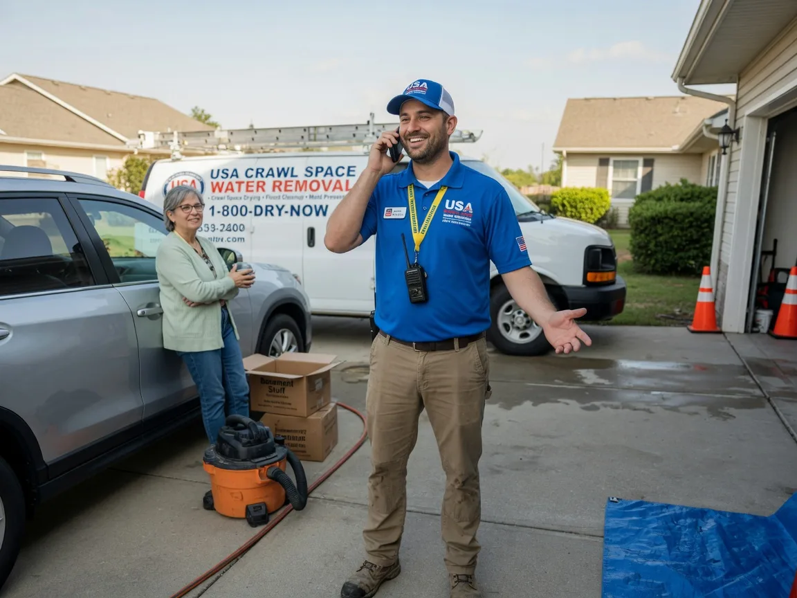 Crawl Space Water Removal Efland, NC FAQs